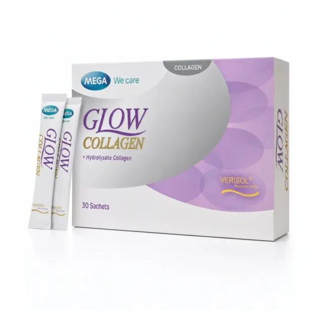 MEGA GLOW Collagen คอลลาเจนเปปไทด์ชนิดชง บำรุงผิวจากภายใน | Intimo Life