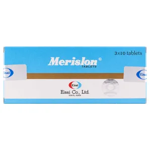 Merislon เมอริสล่อน ยาแก้เวียนหัวบ้านหมุน 6mg