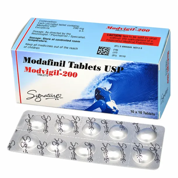 Modvigil-200 (Modafinil) คืออะไร กินตอนไหน ใช้แก้อะไรและผลข้างเคียง