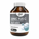 Onset Zinc Plus C ซิงค์ ผสมวิตามินซี เสริมภูมิ บำรุงผิว | Intimo Life