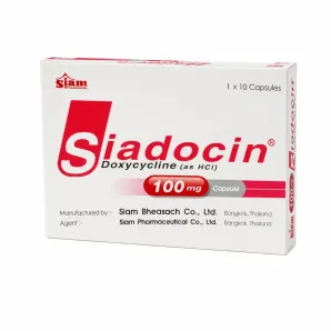 Siadocin Doxycycline 100 mg Antibiotic Capsule