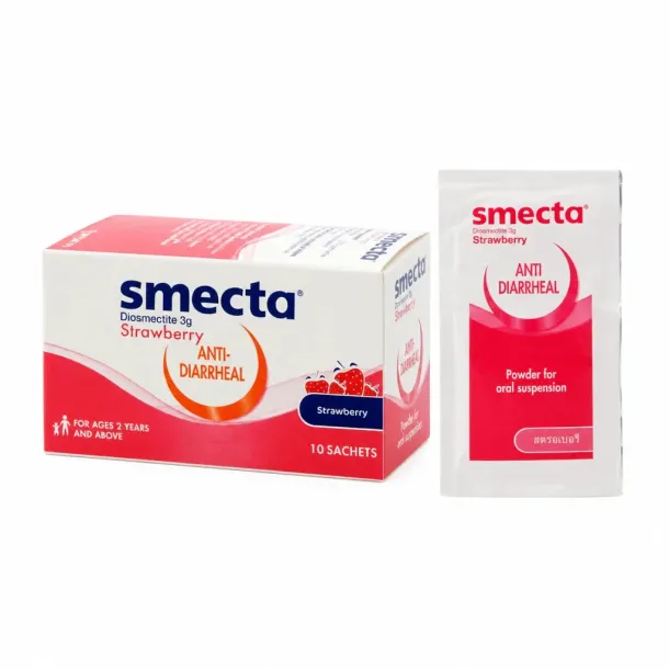 Smecta ยาแก้ท้องเสีย ดูดสารพิษ กินตอนไหน ใช้แก้อะไรและผลข้างเคียง