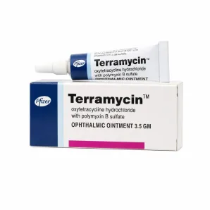 Terramycin Ointment Ophthalmic Antibiotic Eye Ointment 3.5g