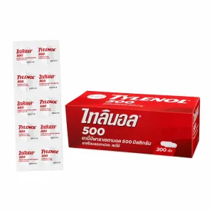 Tylenol Paracetamol 500mg Pain Relief & Fever Reducer