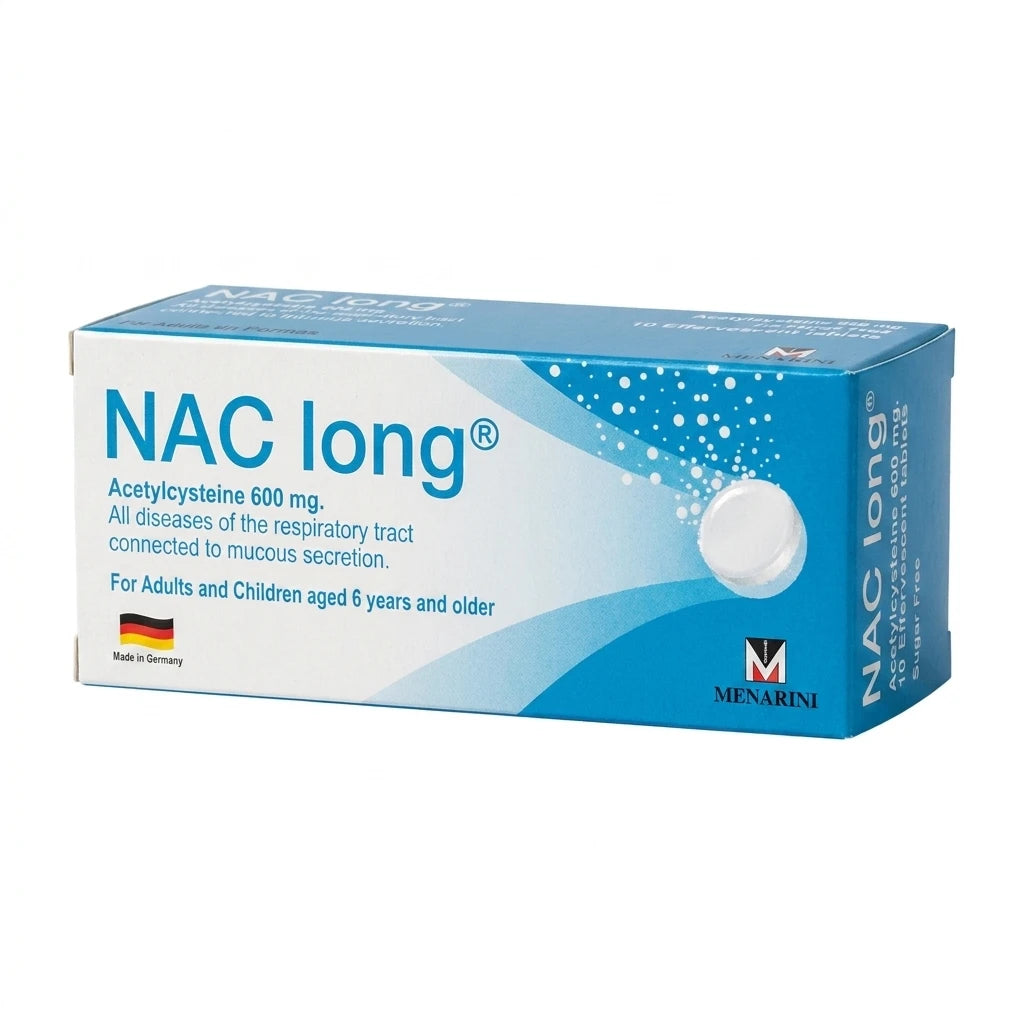 NAC Long (แนคลอง) คืออะไร กินตอนไหน ใช้แก้อะไรและผลข้างเคียง