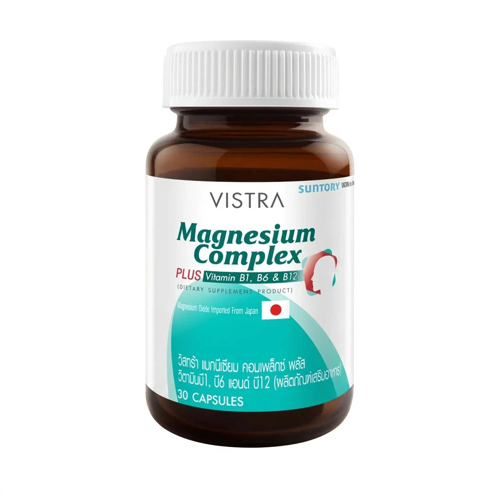Vistra Magnesium Complex + B1 B6 B12